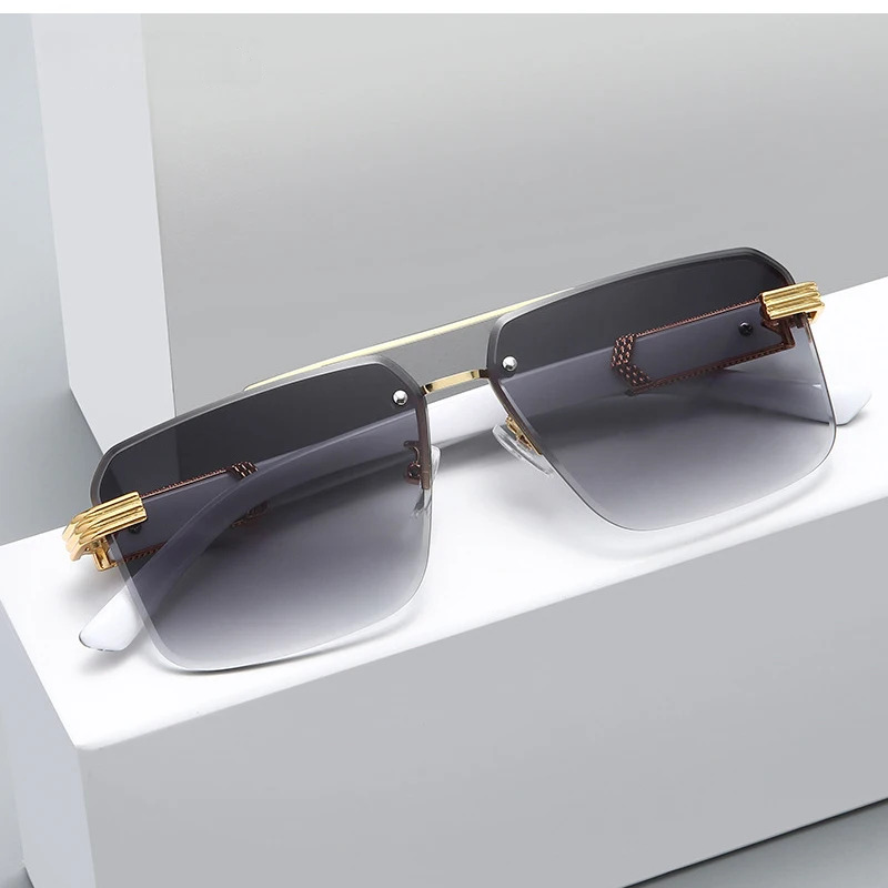 René Rimless Sunglasses