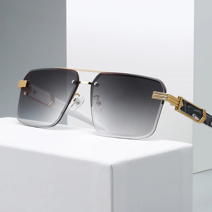 René Rimless Sunglasses