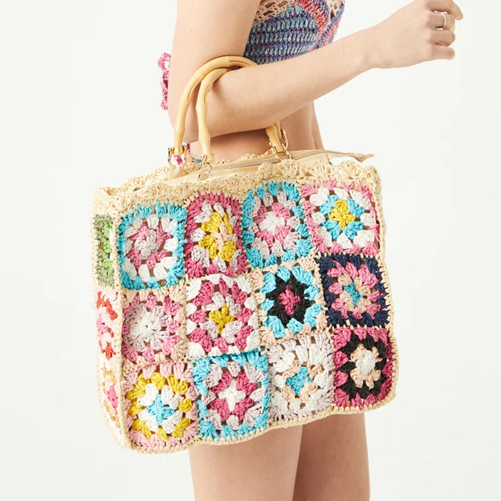 Madeleine Bohemian Woven Handbag