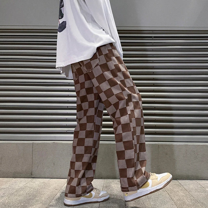 Mathéo Checkered Jeans