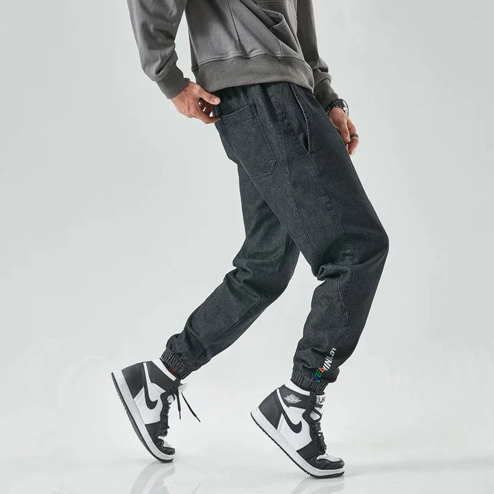 Signature Denim Joggers