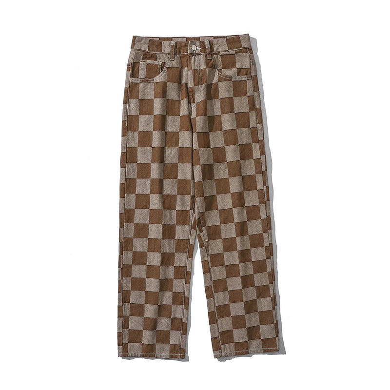 Mathéo Checkered Jeans