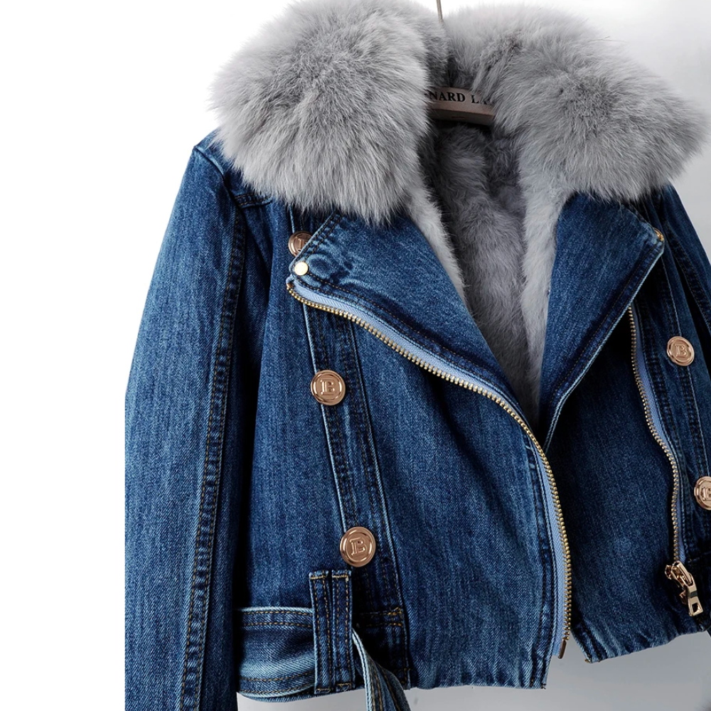 La Louve Denim Jacket