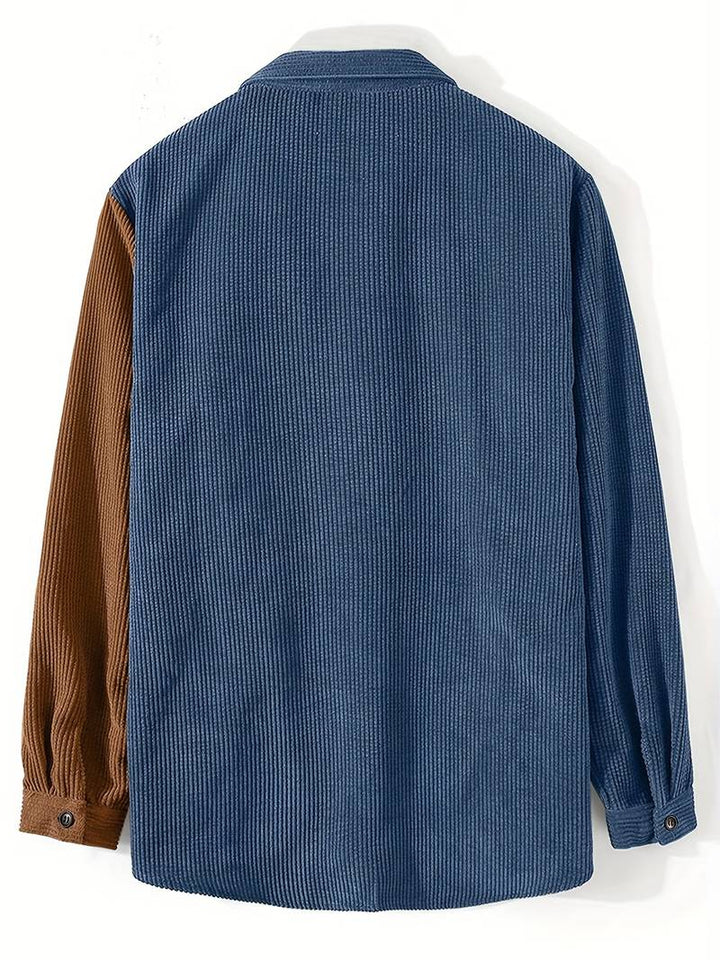 Classic Corduroy Men's Long Sleeve Shirt