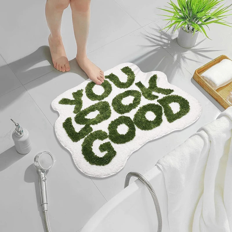 Self-Love "You Look Good" Bath Mat