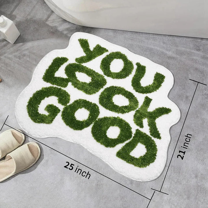 Self-Love "You Look Good" Bath Mat